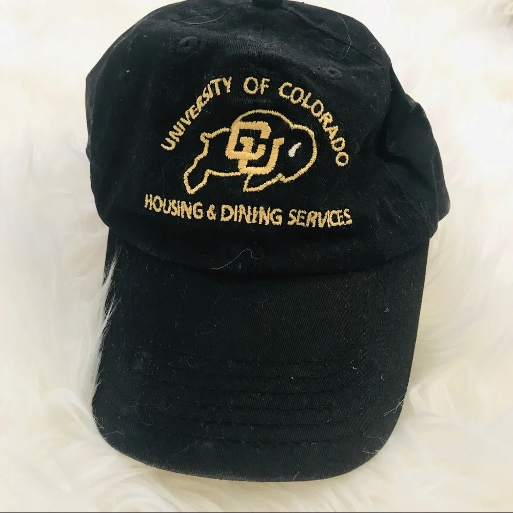 Vintage CU Buffs Housing & Dining Tops of the Rockies Embroidered Hat